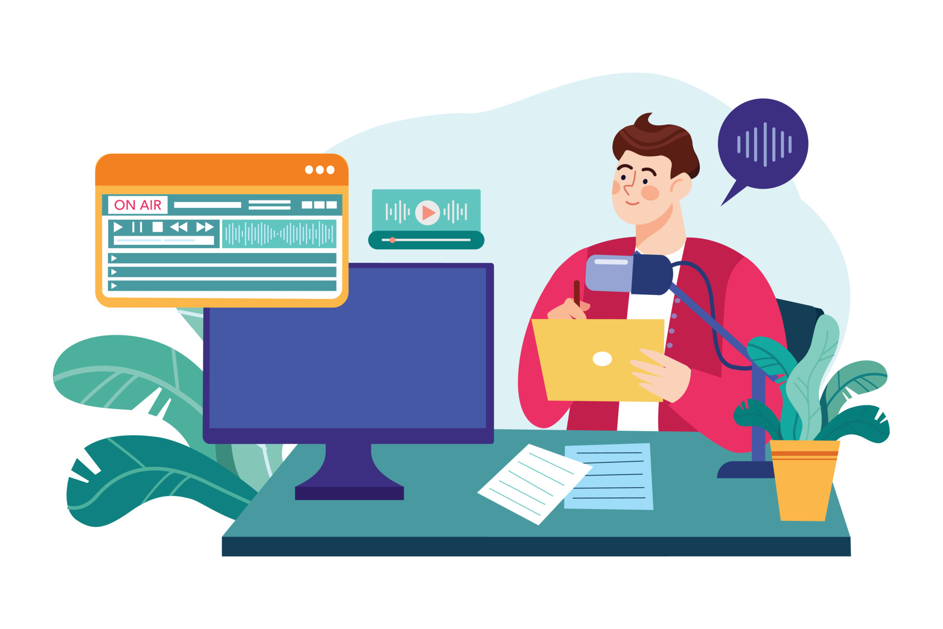 Start a podcast topic